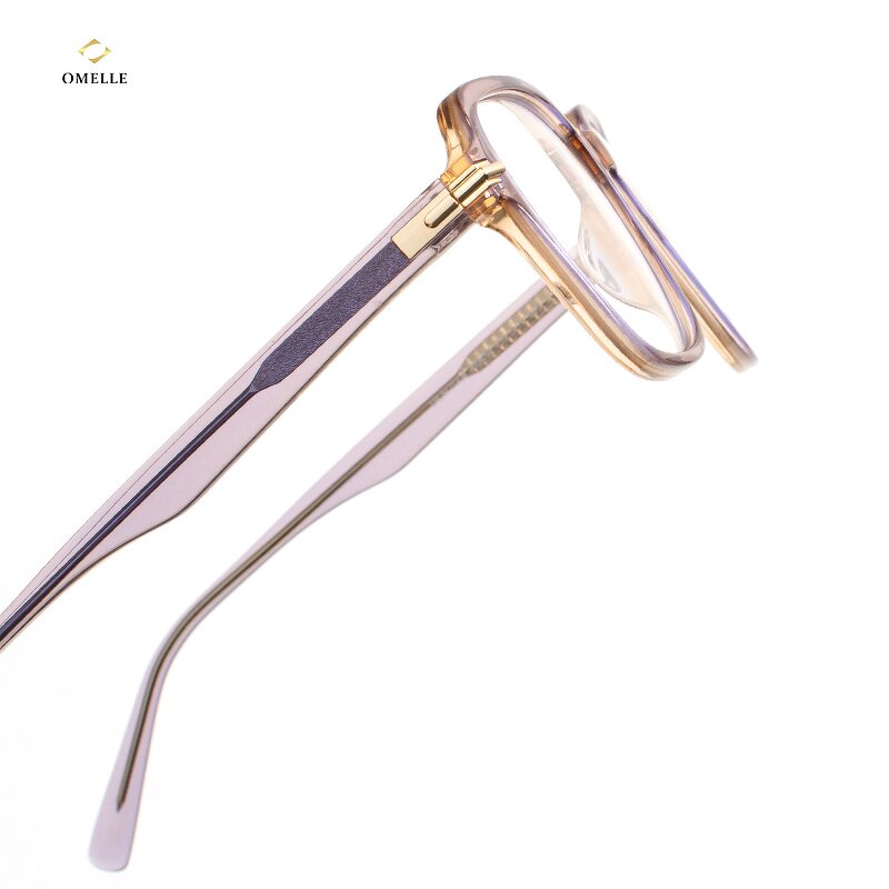 Eyeglasses Frames Manufacturer - OMELLE Newest Acetate High Quality Custom Made Optic Vintage Women Pink Reading