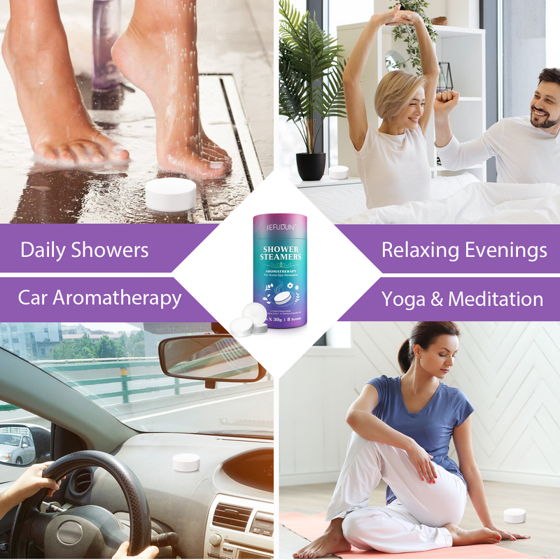 Shower Steamer - Wholesale Organic Vegan Aromatherapy Essential Oil Shower Bombs