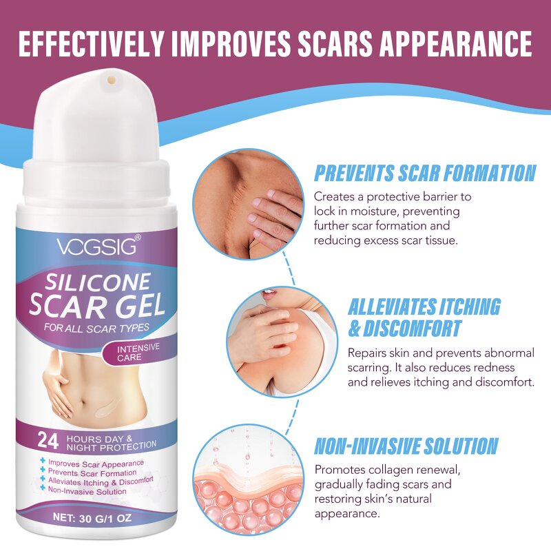 Scar Gel Manufacturer - Premium Skin Care Scar Removal Pimples Acne Silicone Gel