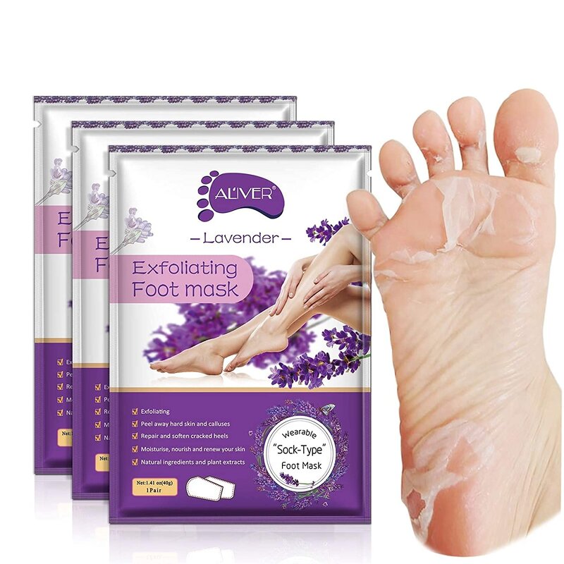 Foot Mask Manufacturer - Lavender Peeling Hydrating Anti-Wrinkle Cracked Heels