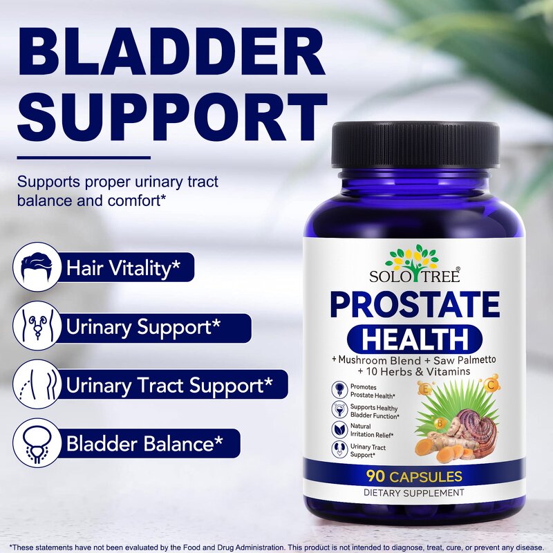 Capsule Manufacturer - 90 Herbal Prostate Support Urinary Tract Health Care for Men