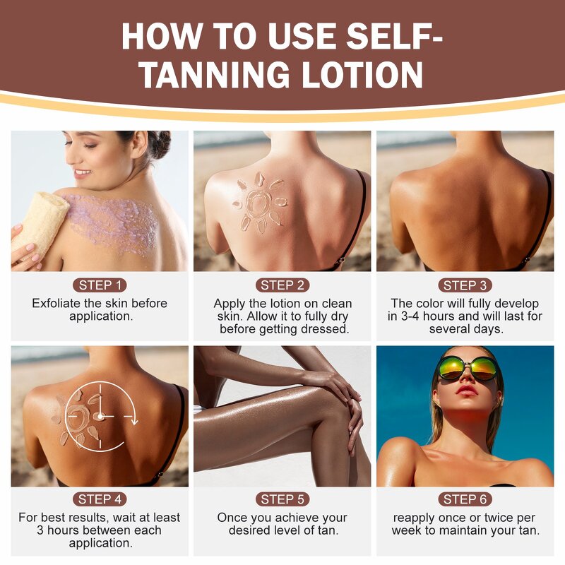 Self Tanning Cream - Wholesale Natural-Looking Organic Bronzer Tanning Beds SPF