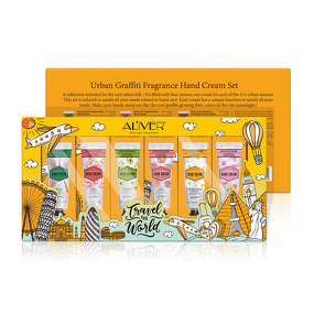 Hand Cream Set - Custom Logo 6 Pack Cute Anti Aging Moisturizing Gift Set