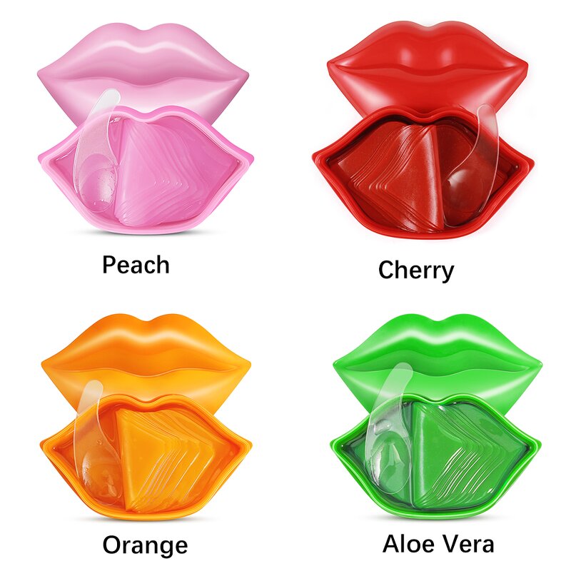 Lip Mask Manufacturer - Custom Logo Pink Lip Shaped Moisturizing Peeling Sleeping
