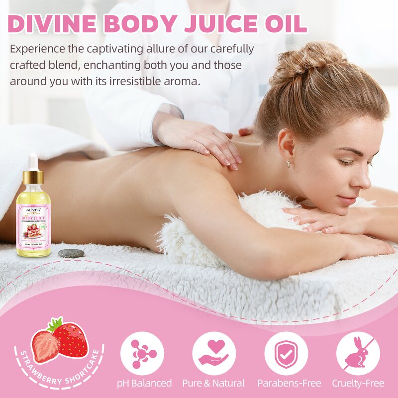 Body Oil Manufacturer - Wholesale Peach Strawberry Body Juice Oil Private Area
