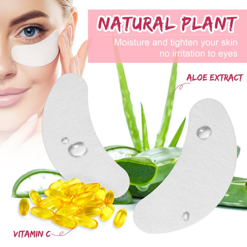 Eye Pad Manufacturer - Wholesale 100 Pairs Anti-Puffiness Hydrogel Eyelash Extension