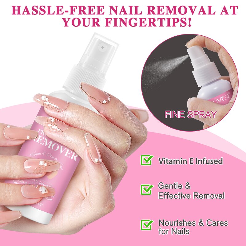 Nail Remover Serum - Wholesale Gentle Effective Press on Nail Glue Remover