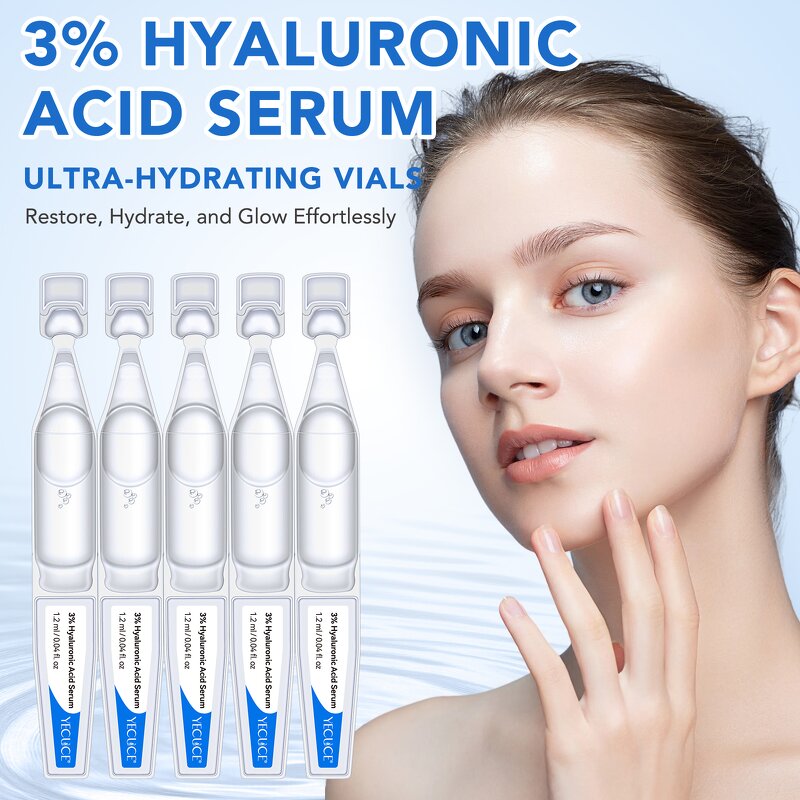 Serum Manufacturer - Ultra-Hydrating Vials 3% Hyaluronic Acid Single-use Capsule