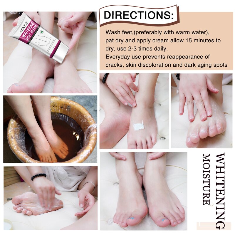 Foot Cream Manufacturer - Professional Organic Anti Crack Nourishing Whitening