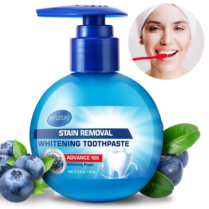 Toothpaste Manufacturer - Press-Type Baking Soda Instant Teeth Whitening Stain Remover