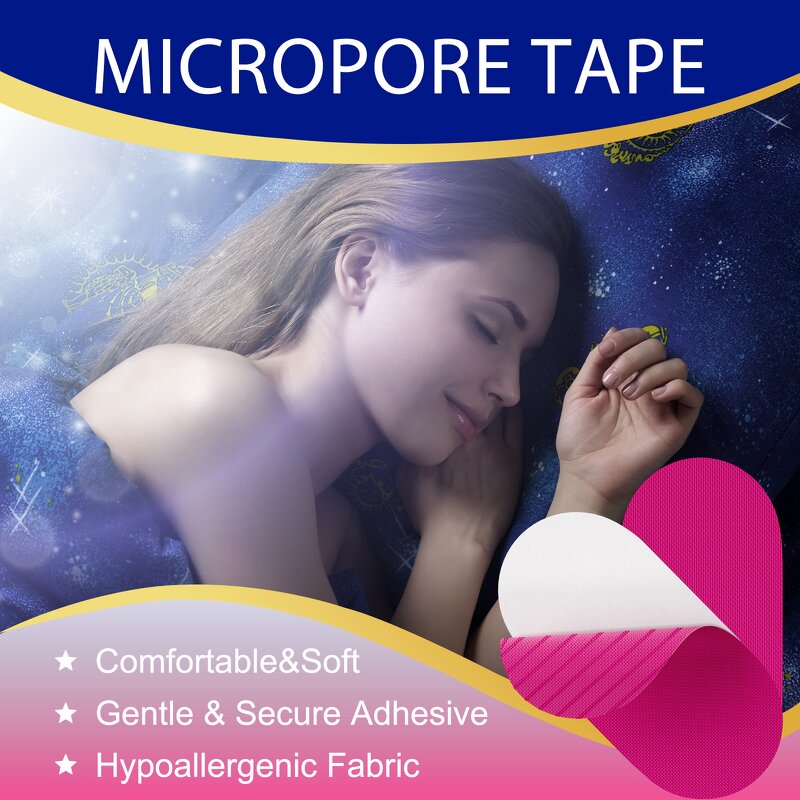 Sleep Strip Manufacturer - 42 Patches Lip Shaped 3 Inch Hypoallergenic Breathable