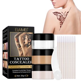 Concealer Cream - Invisible Tattoo Scar Birthmark Stretch Long Lasting Waterproof