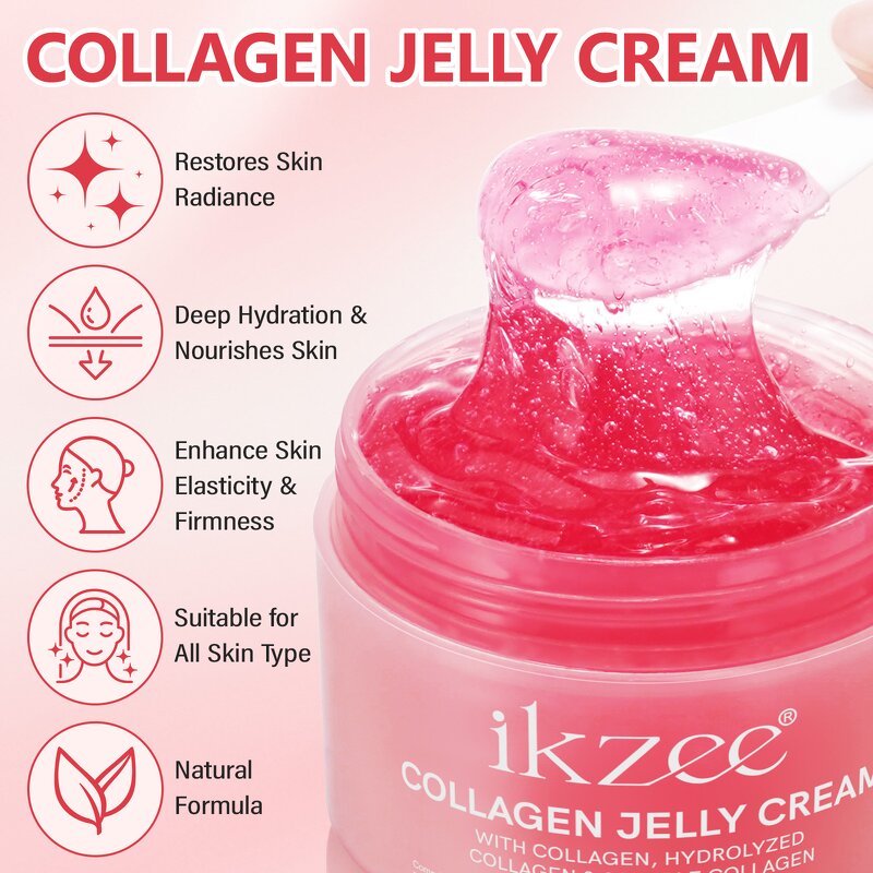 Jelly Cream Manufacturer - Private Label Niacinamide Collagen Anti Wrinkle Hydrolyzed