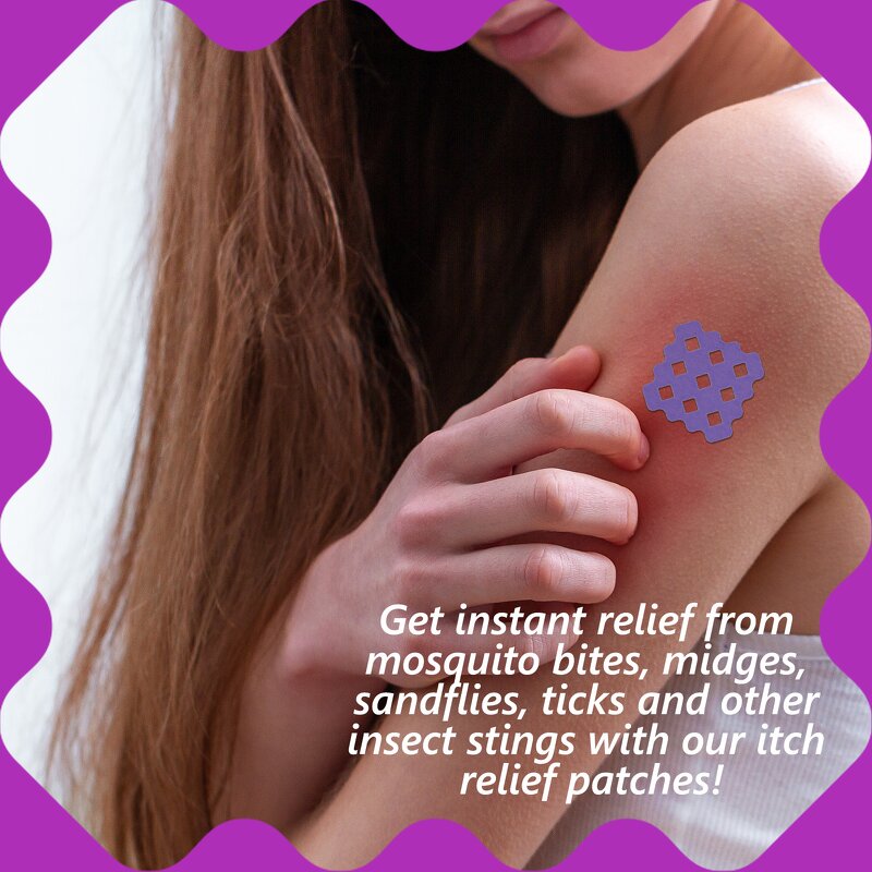 Insect Bite Patch - Wholesale 36 Pcs Natural Hydrocolloid Itch Relief Mosquitos