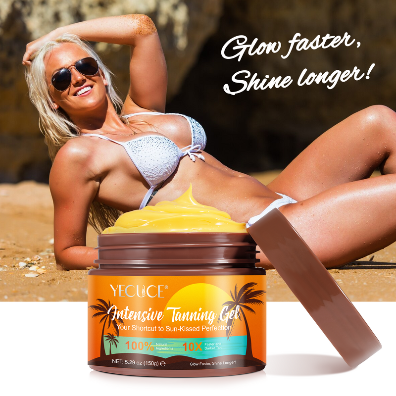 Tanning Gel Manufacturer - Private Label 150g Carrot Oil Intensive Long Lasting