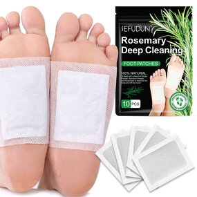 Foot Patch Manufacturer - 100% Natural Rosemary Bamboo Detox Slimming Better Sleep