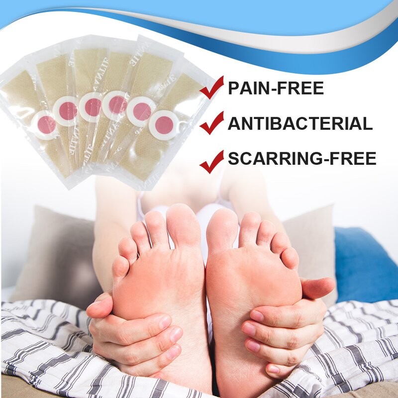 Wart Remover Pad - Wholesale 24 Count Corn Callus Feet Hand Skin Care Solution