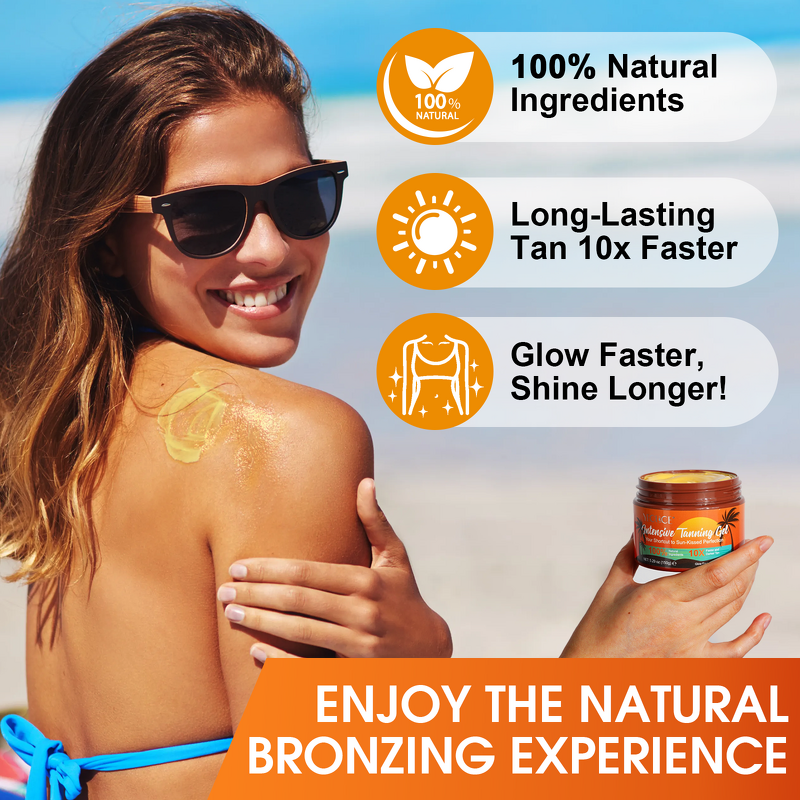 Tanning Gel Manufacturer - Private Label 150g Carrot Oil Intensive Long Lasting