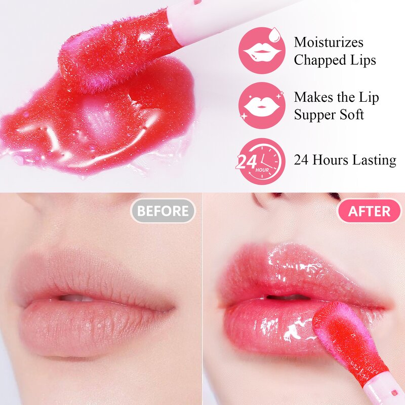 Lip Gloss Manufacturer - Wholesale Korean Lip Glow Oil Balm Organic Vegan Plumping