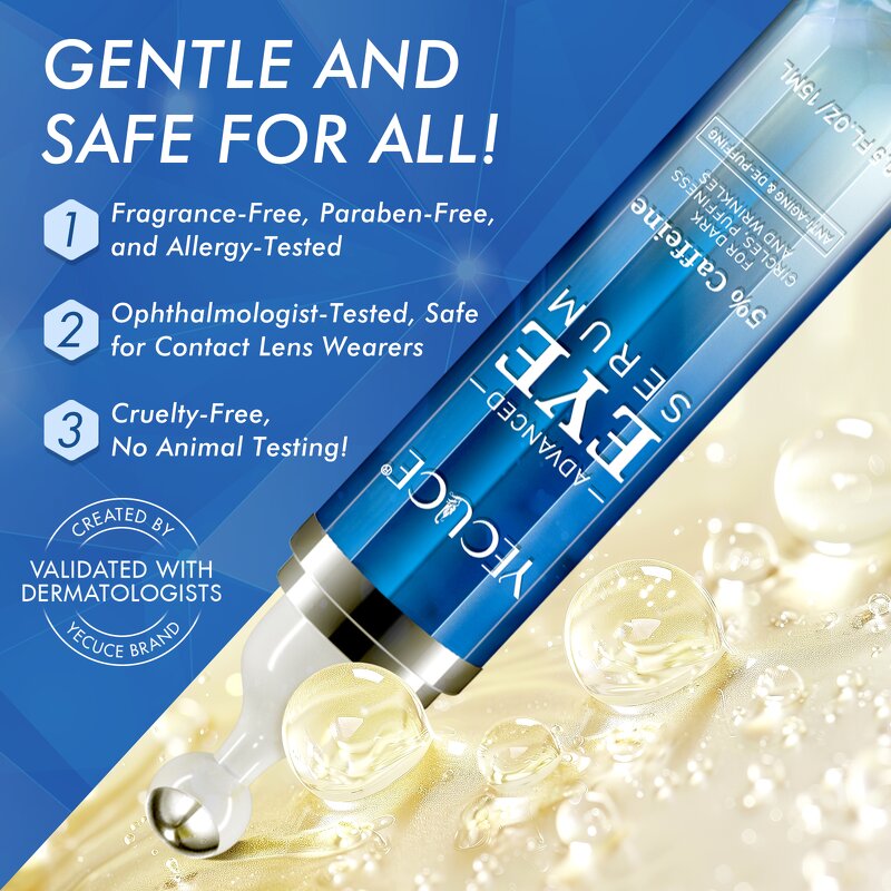 Eye Serum Manufacturer - Caffeine 360 Roller Anti-aging Dark Circle Removal