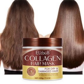 Hair Mask Manufacturer - 220g Pure Collagen Argan Oil Maca Deep Repair Salon