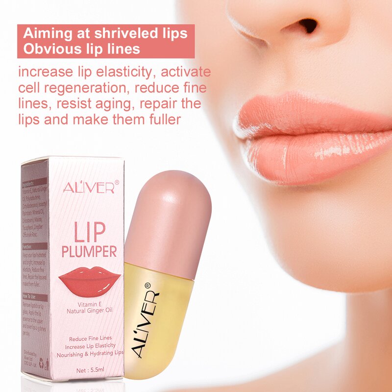 Lip Plump Oil - Wholesale Private Label Natural Instant Hydrating Extreme Gloss