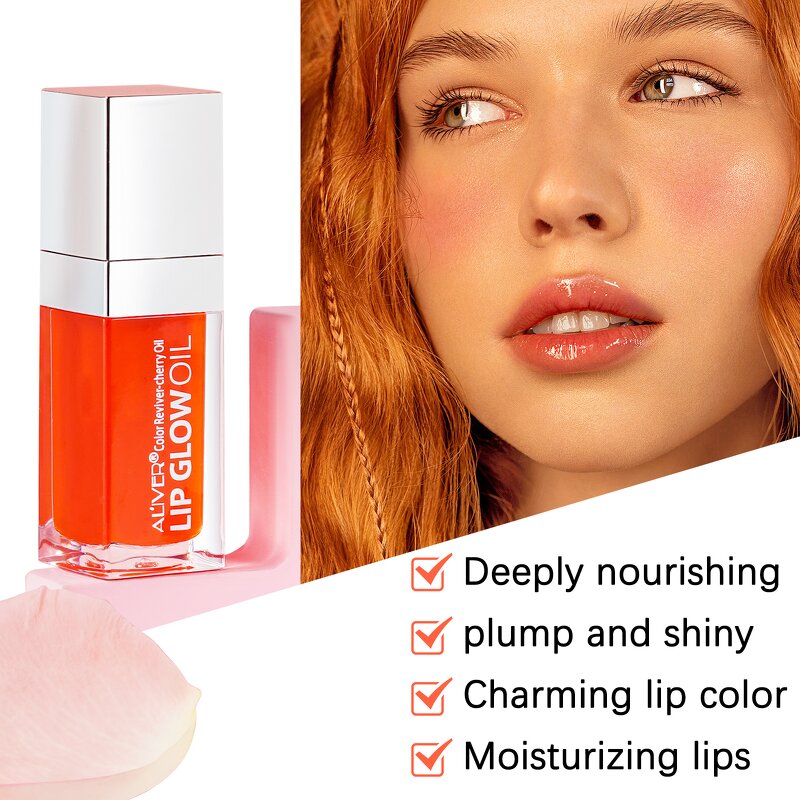 Lip Gloss Manufacturer - Wholesale Cherry Lip Glow Oil Hydrating Vegan Plumping