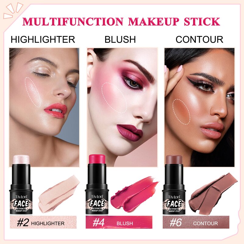 Makeup Stick - Private Label Non-greasy Waterproof Contour Highlighter Blush