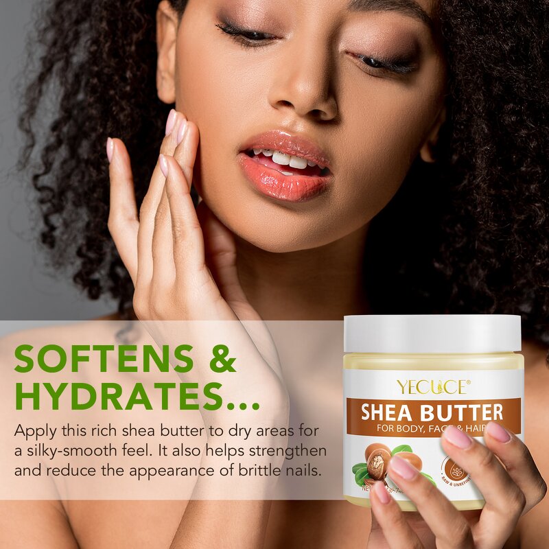 Shea Butter Lotion - Custom African Unrefined Raw Body Face Skin Care