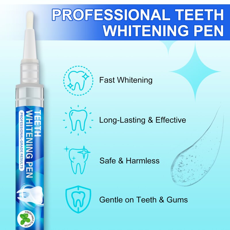 Teeth Whitening Pen - Wholesale 6pcs Instant Stain Remover Fresh Mint Sensitive