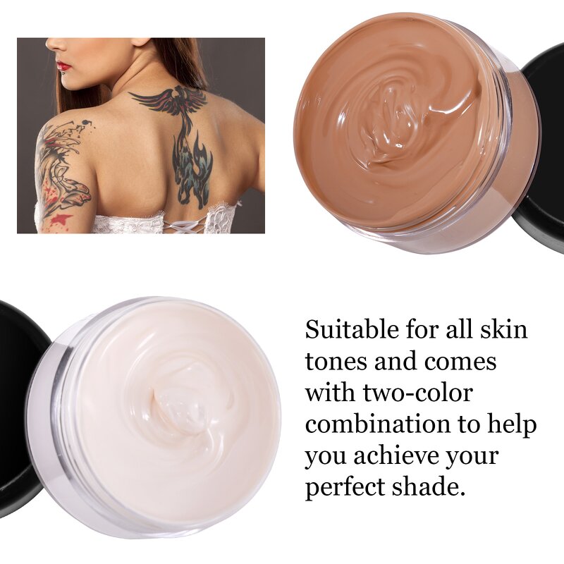 Concealer Cream - Invisible Tattoo Scar Birthmark Stretch Long Lasting Waterproof