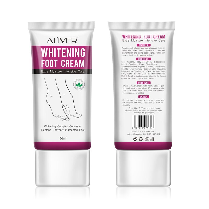 Foot Cream Manufacturer - Professional Organic Anti Crack Nourishing Whitening