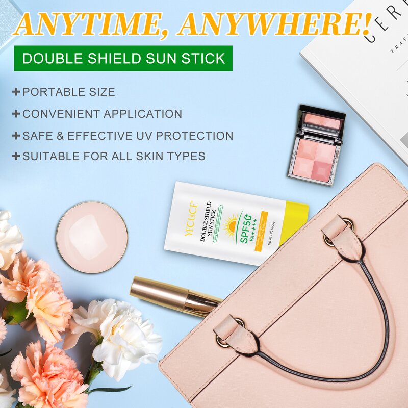 Sunscreen Stick - Customized Natural Vegan SPF 50 Double Shield Eco Friendly