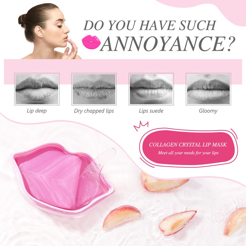Lip Mask Manufacturer - Wholesale Vegan Collagen Hyaluronic Acid Multiple Flavoured