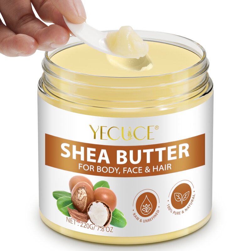 Shea Butter Lotion - Custom African Unrefined Raw Body Face Skin Care