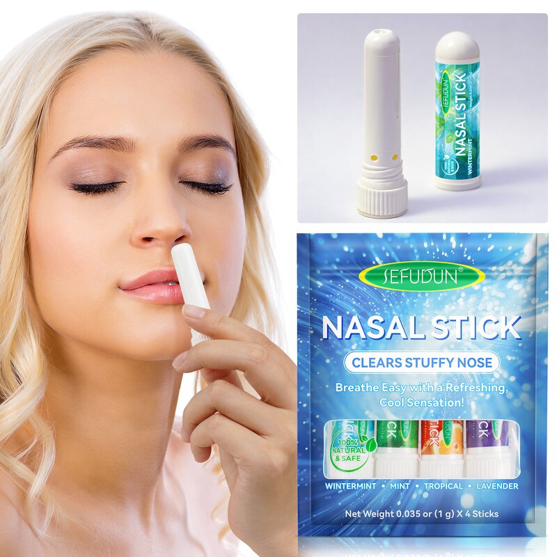 Nasal Inhale Stick - Private Label Natural Essential Oil Portable Breathing Easy