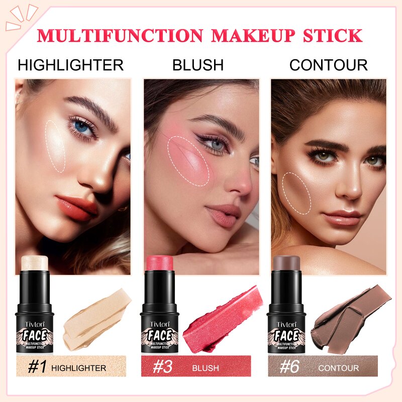 Makeup Stick - Private Label Non-greasy Waterproof Contour Highlighter Blush