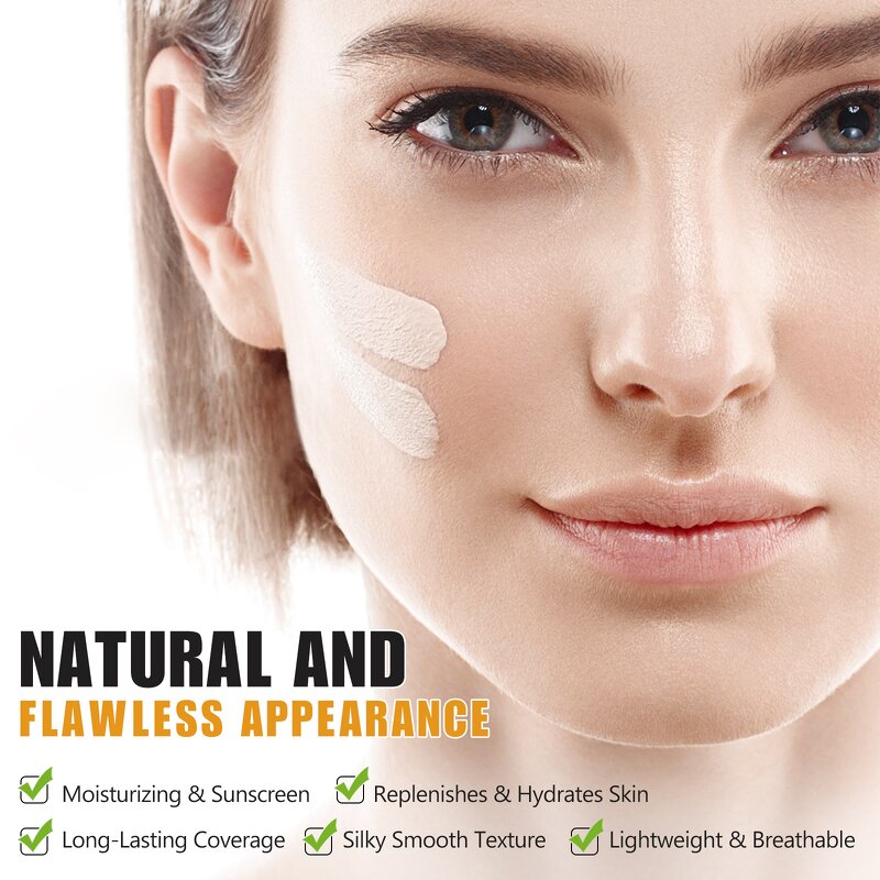 Foundation Manufacturer - Vegan Color Changing SPF 50 Moisturizing Dark Skin