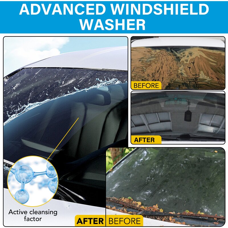 Windshield Tablet - Wholesale 100pcs Concentrated Washer Fluid Solid Glass Cleaner