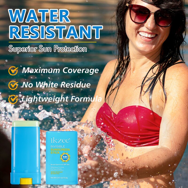 Sunscreen Stick - Private Label Invisible Clear Mineral SPF 50 Kids Adults