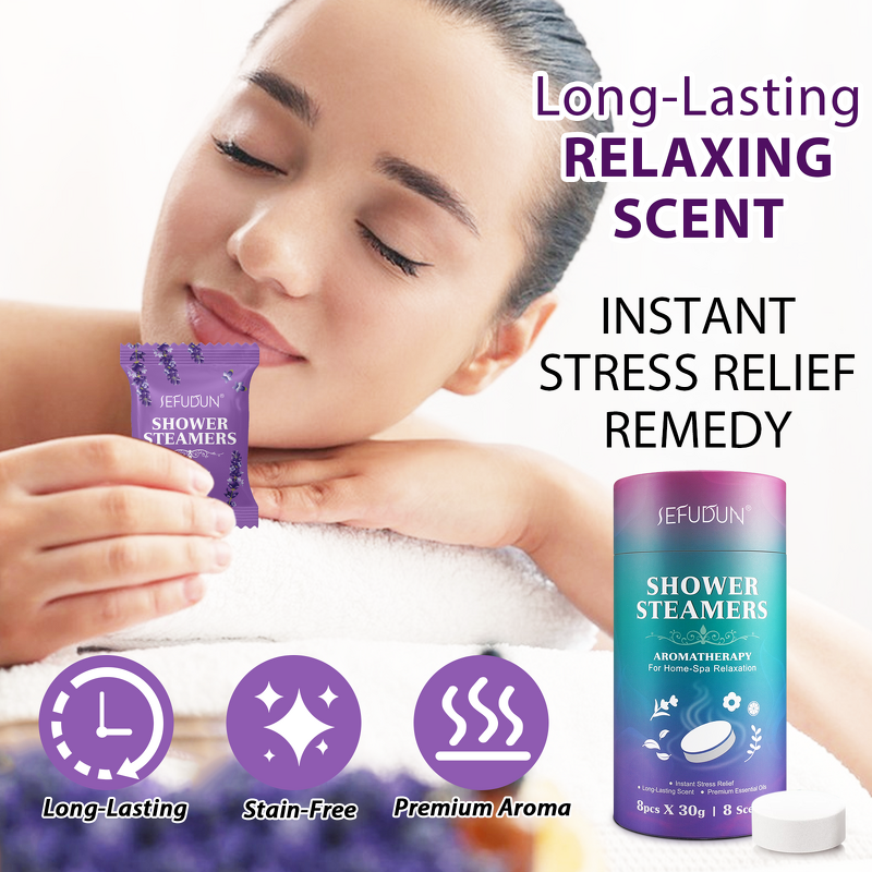 Shower Steamer - Wholesale Organic Vegan Aromatherapy Essential Oil Shower Bombs