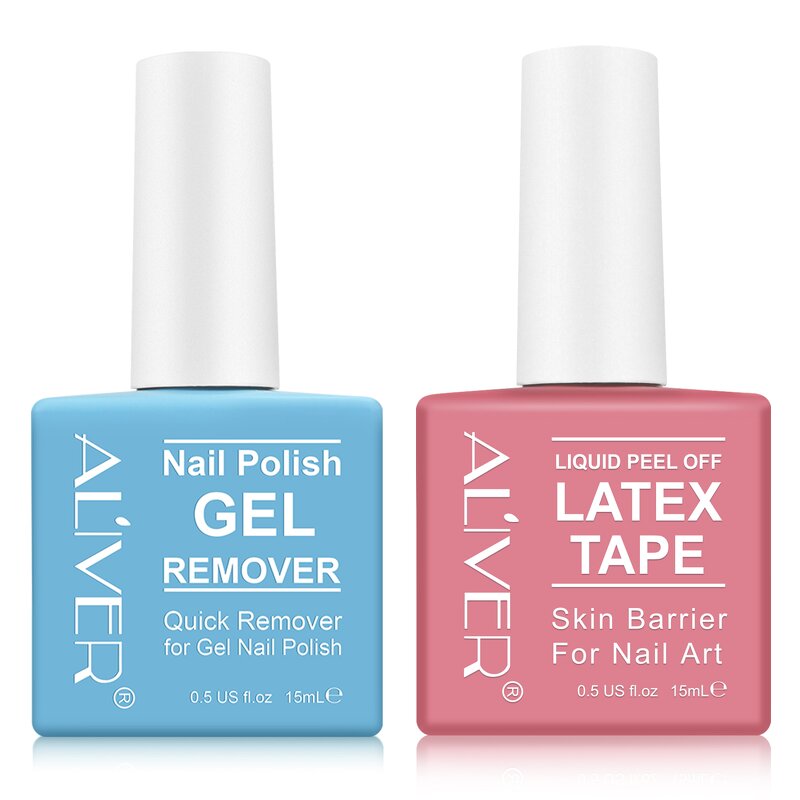 Liquid Latex Tape - Pink Peel Off Skin Barrier Fast Nail Polish Remover