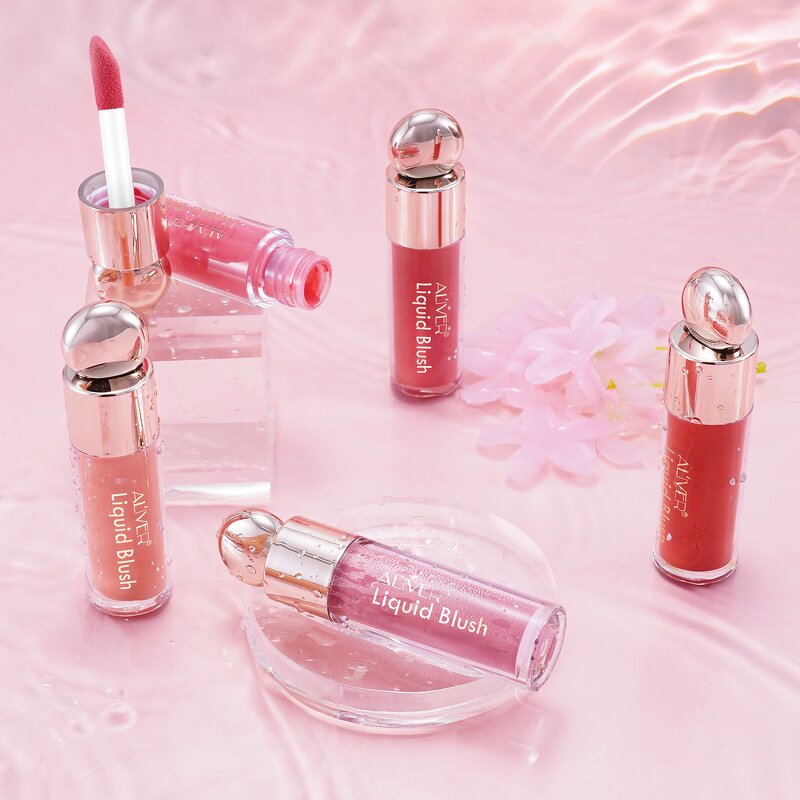 Blush Manufacturer - Wholesale Vegan Matte Dewy Cream 5 Colors Liquid Cheek Tint