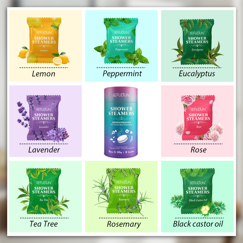 Shower Steamer - Wholesale Organic Vegan Aromatherapy Essential Oil Shower Bombs