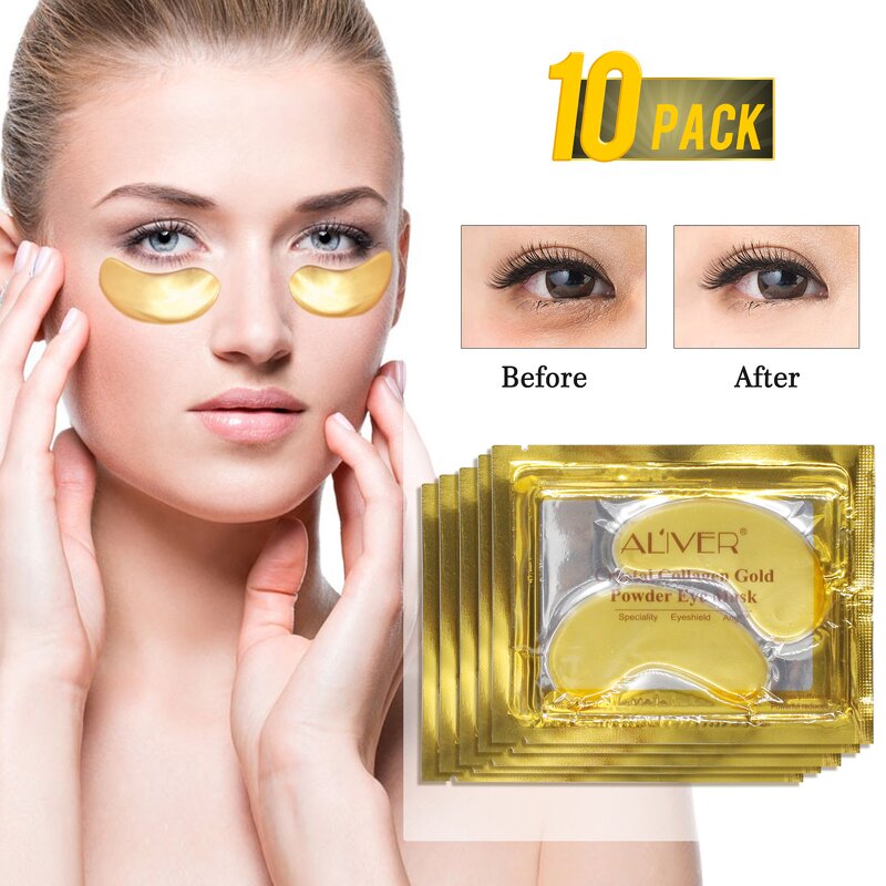 Eye Mask Manufacturer - Wholesale 24K Gold Firming Anti-Aging Dark Circles Removal