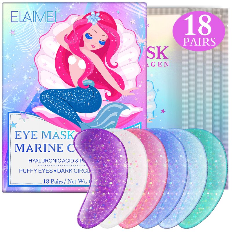 Eye Mask Manufacturer - 18 Pairs Anti-Wrinkle Reduce Puffiness Disposable Custom