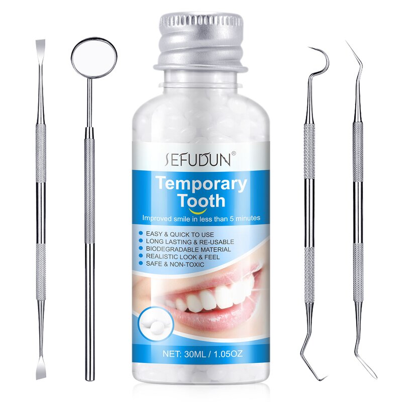 Tooth Repair Kit - 30ml Thermal Fitting Beads Temporary Filling Missing Broken