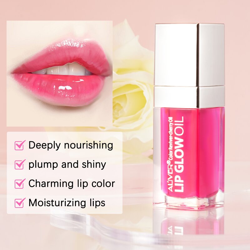 Lip Gloss Manufacturer - Private Label Clear Glossy Pink Plumper Oil Tint Moisturizing