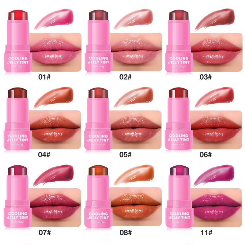 Blush Stick - Colour Changing Milk Cooling Water Jelly Lip Cheek Stain