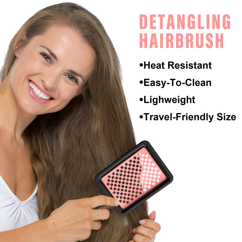 Hair Brush Manufacturer - 2024 Eco Friendly Wet Dry Vented Detangling Curly Hair